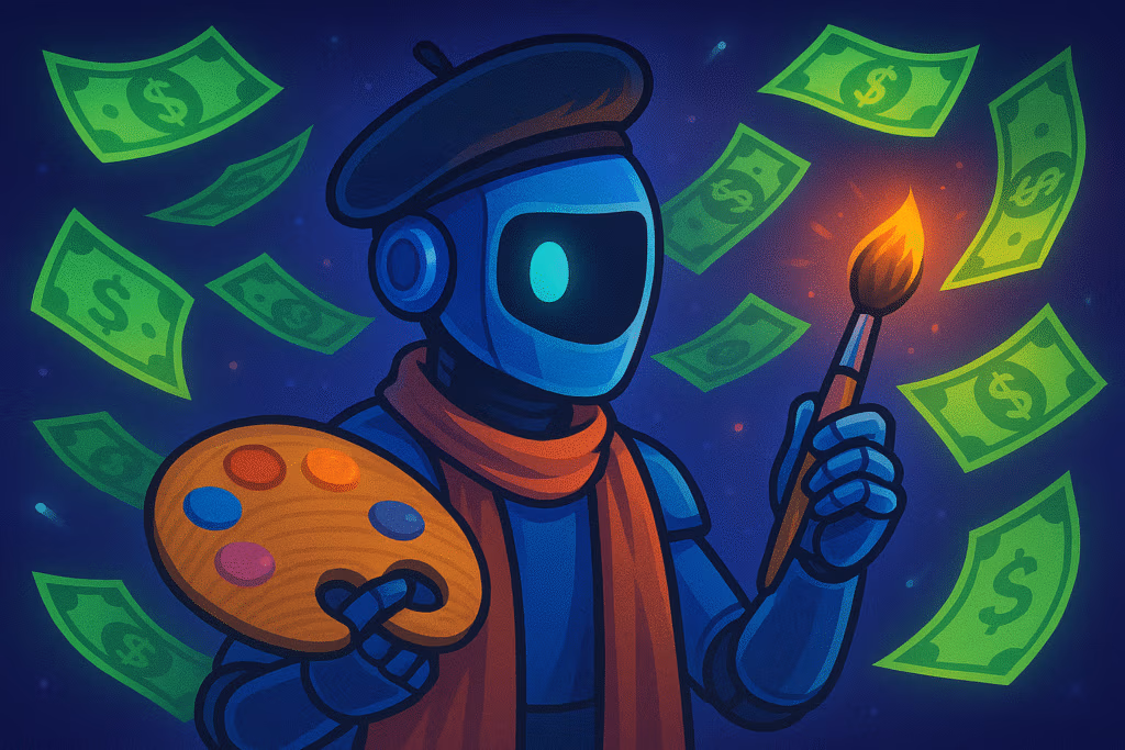 how to make money with ai creative 2